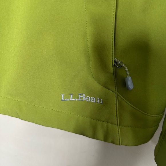 L.L. BEAN Green Soft Shell Jacket OHHS6 Womens L - Picture 2 of 4